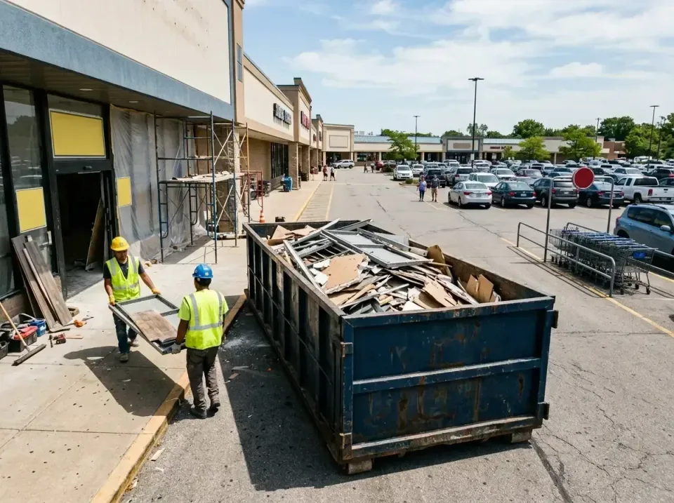 retail-store-renovation-debris-003 — frequently asked questions, Roll-off Dumpster Rentals in Lino Lakes, MN